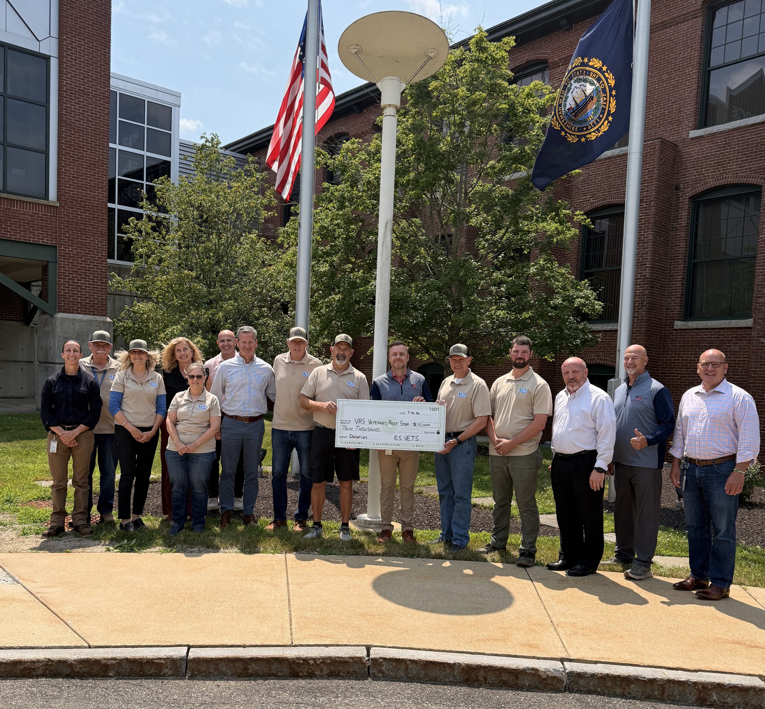 Veterans Rest Stop grant presentation
